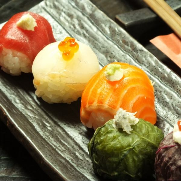 From cute sushi such as Temari sushi to authentic sushi