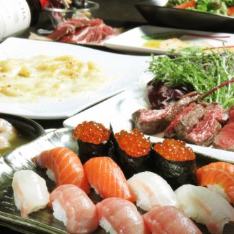 【グランデコース】120分飲放付き全9品6000円→5500円(税込)
