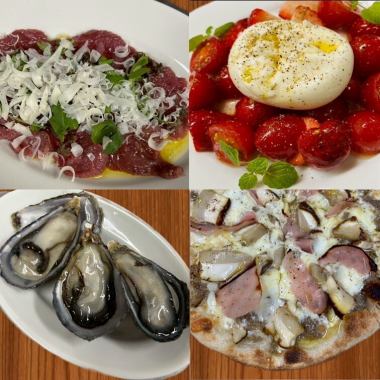 ▼120 minutes all-you-can-drink included▼3 types of appetizers, fish dishes, pasta, meat dishes, etc. A hearty plan