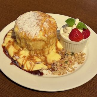 奶油焦糖布丁煎餅