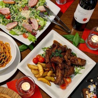 【当日OK！】2名様～◆120MIN飲放題付パーティープラン　Plan　A　3500円(税込)