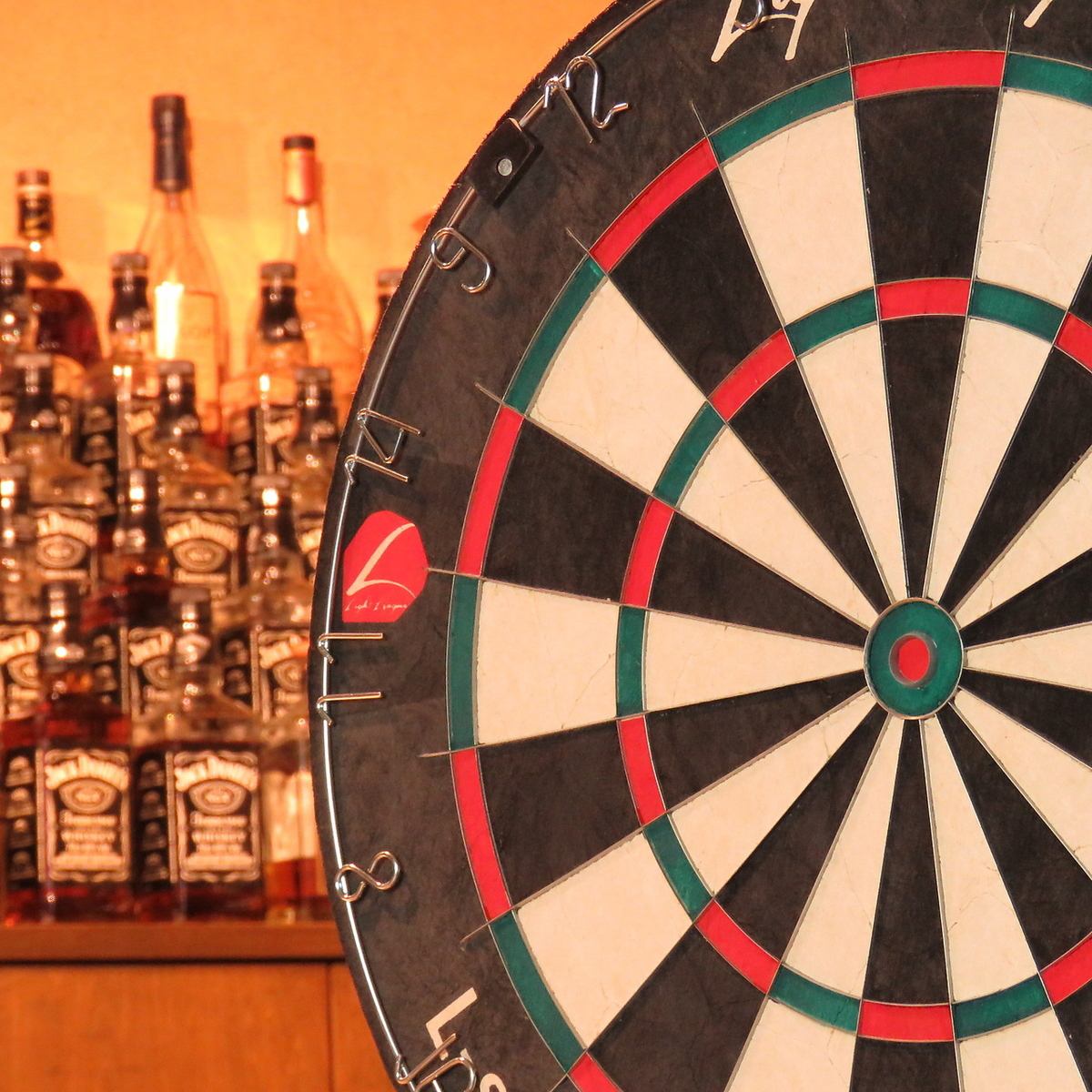 All-you-can-throw darts plan 2,800 yen! Party space that can accommodate up to 50 people!