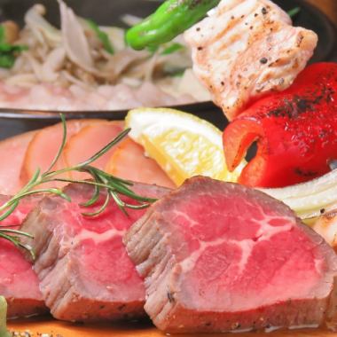 Assortment of 3 types of meat carefully selected by the owner [Shinshu meat plate] 1408 yen ⇒ 704 yen (tax included)