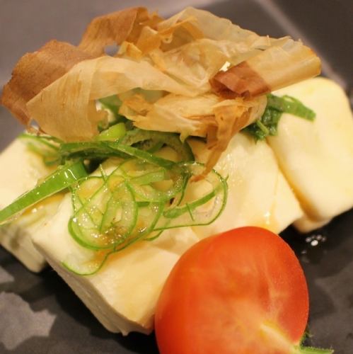 Happy handmade cheese tofu