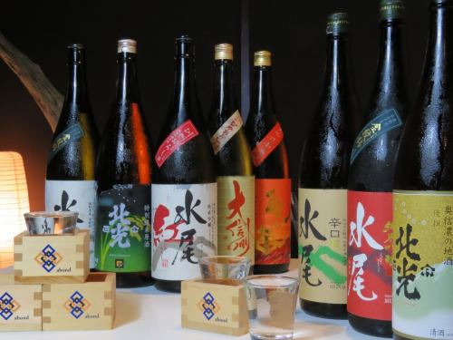 Sake, shochu, and fresh fruit cocktails are available ♪