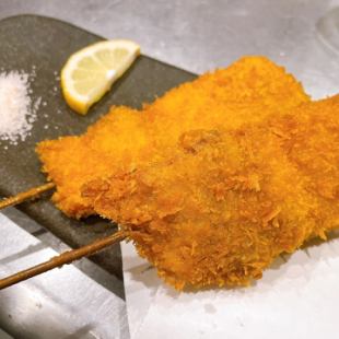 【飯山】名物！みゆき豚 串カツ (2本)