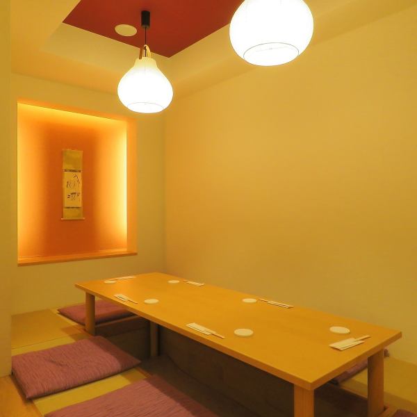 Fully equipped with tatami mat seats! It is a very popular seat for men and women of all ages.