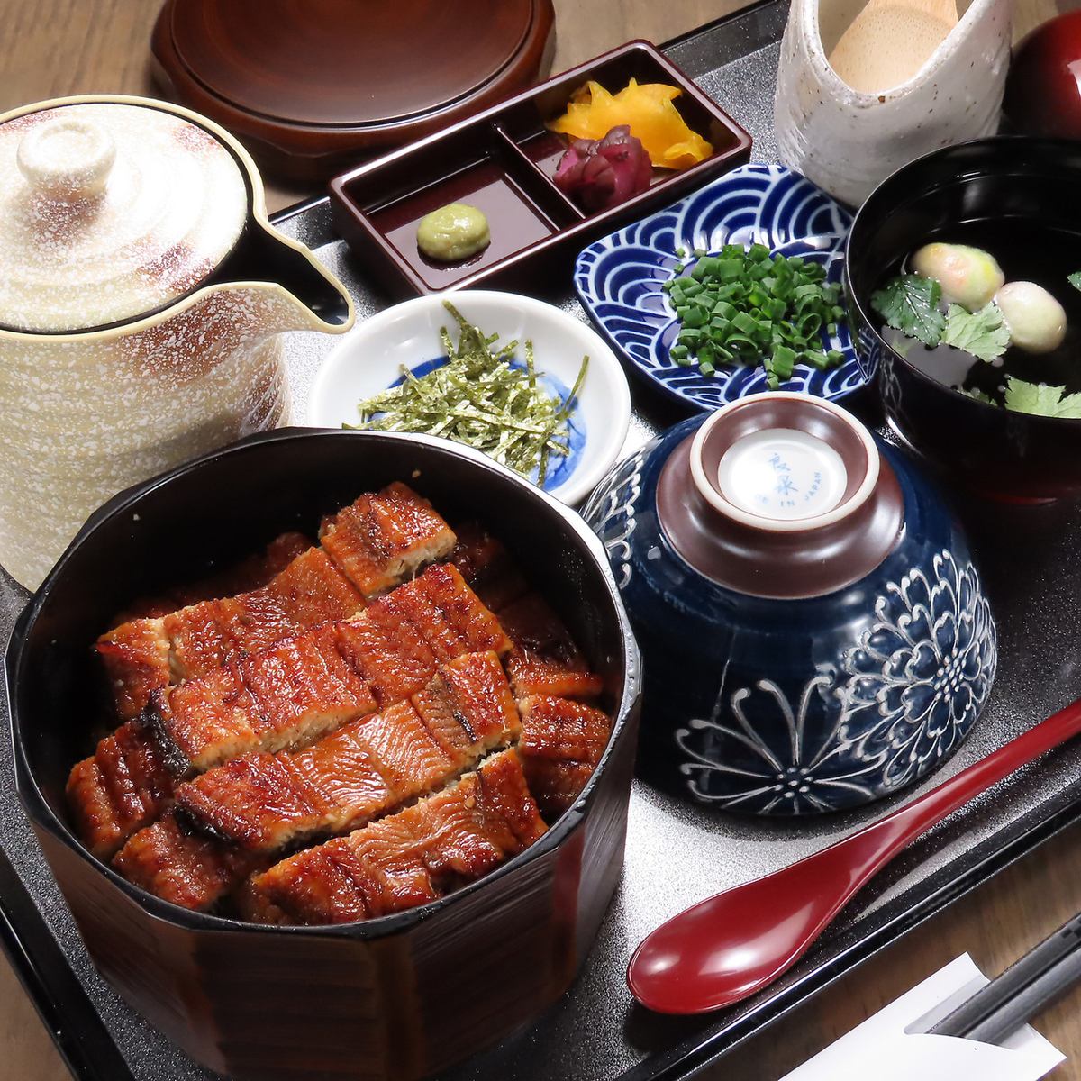 美味しい上質なうなぎをランチでもお楽しみいただけます。