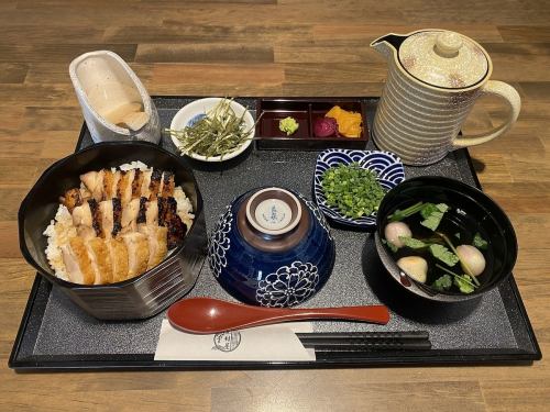 まぶし御膳　鶏の照焼き