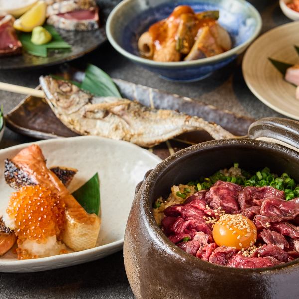 【NEW OPEN】北千住駅徒歩3分【個室居酒屋】炉端焼き×土鍋ご飯×海鮮！飲み放題プランも多数ご用意！
