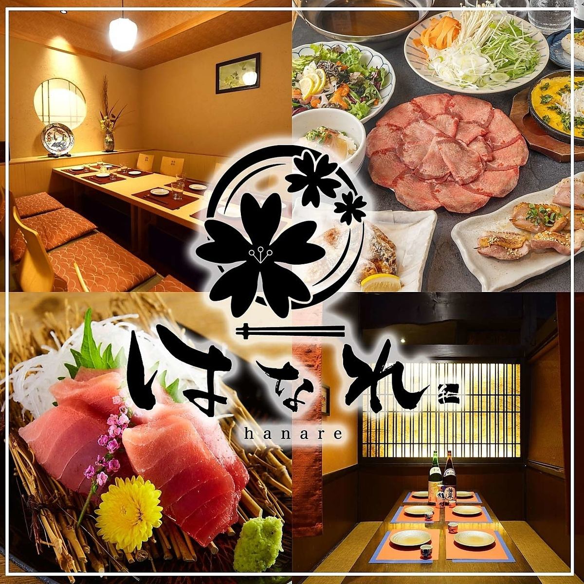 全新开业！！【距离北千住站3分钟】带包间的海鲜炉端陶罐隐秘居酒屋“Hanare”！