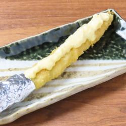 アスパラ豚巻き　タルタルソース