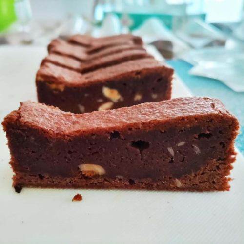 チョコレートムース バナナブレッド