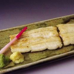 Grilled eel half body