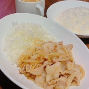 ポークジンジャーセット