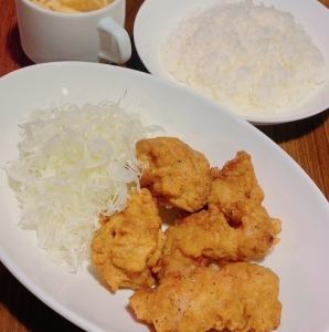 鶏のから揚げセット