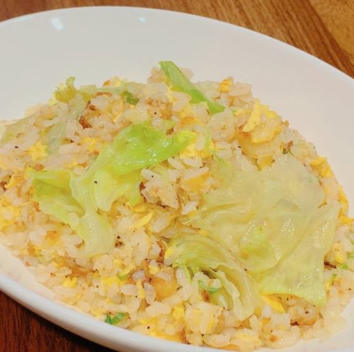 カフェの本気レタスチャーハン