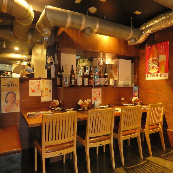 [Even one person is welcome!] We also have counter seats available.We have devised ways to make it easy for even one person to enjoy a light drink after work or a leisurely drink ◎ Of course, we welcome two people who want to drink side by side instead of facing each other! I will respond♪