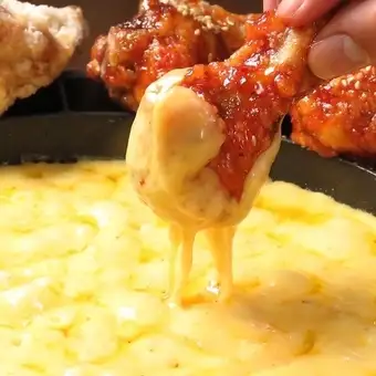 Student-only offer: Samgyeopsal or UFO Chicken + all-you-can-eat Korean food + unlimited soft drinks for ¥3300 → ¥2000