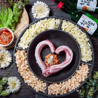 -Popular No. 1- Fukuyama x Korean Cuisine ● All-you-can-eat famous samgyeopsal! 3280 yen ⇒ 2280 yen