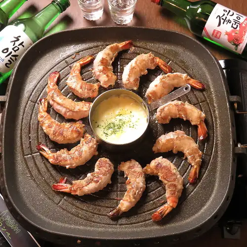 새우 롤삼겹살