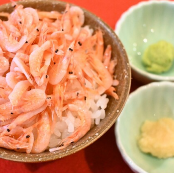 【静岡名物丼】生しらす小鉢丼/【静岡名物丼】釜揚げ桜えび小鉢丼