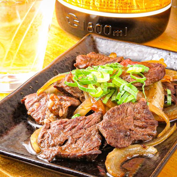◆やみつきになる鉄板焼きハラミ
