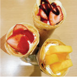 【Gセット】フルーツクレープ