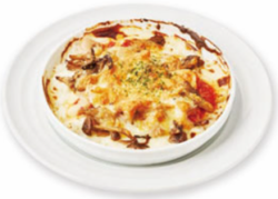 ★チキンとキノコのドリア