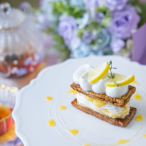 【Cafe】レモンのミルフィーユset