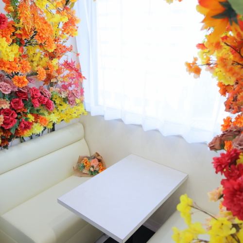 プライベートな半個室◎