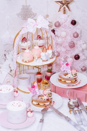 ≪17:00～≫クリスマスプリンセスアフタヌーンティー(フリードリンク付)【お1人様5,000円】