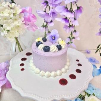 《カフェset》ブルーべリーショートケーキset【お1人様2,500円(税込)】