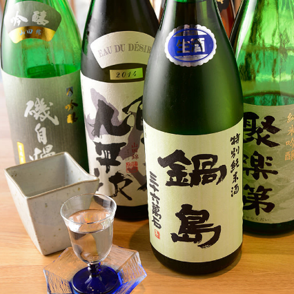 選りすぐりの日本酒多数！