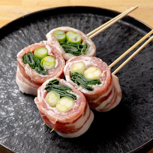 [Pork] Kyoto specialty, wrapped in Kujo green onions