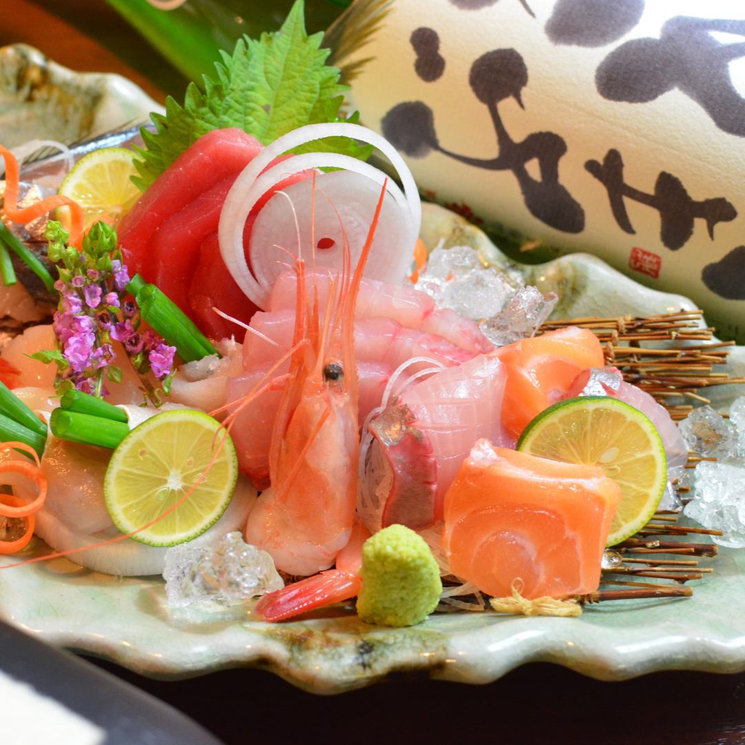 新鮮魚介も目白押し！福島地物美食で各種ご宴会をご堪能頂けます