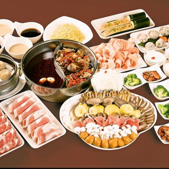 栄・薬膳たっぷり絶品鍋で美容にも◎食べ放題で女子会にも♪