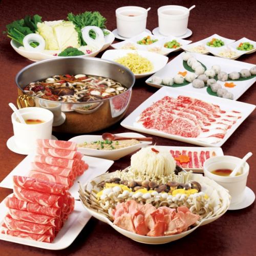 鍋コース3500円～