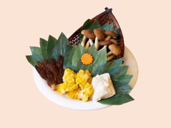 Ｃ 高級茸盛り合わせ4種