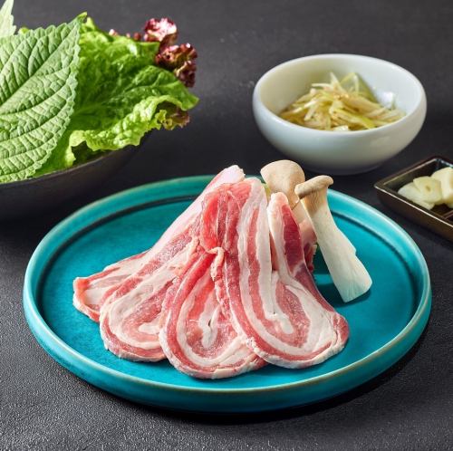 삼겹살 세트 (포장 야채 포함) 2 인분