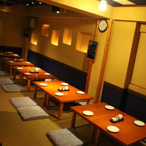 Tatami room for banquets up to 50 people