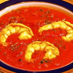 새우와 토마토 카레 Prawn & Tomato Curry
