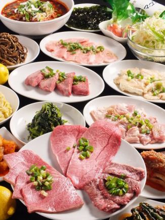 All-you-can-drink ◆ Premium course ◆ 18 dishes 6,480 yen