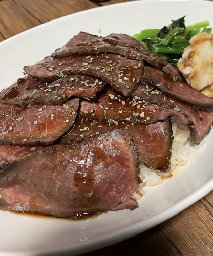 炙りビーフ丼