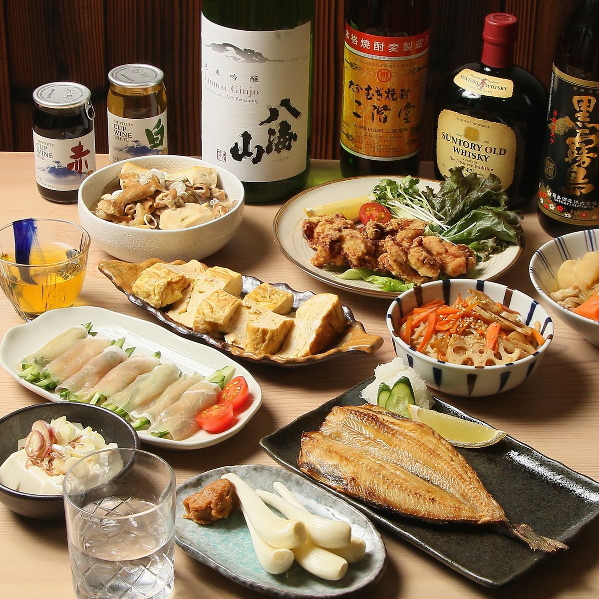 アルコールメニュー多数ご用意しております！