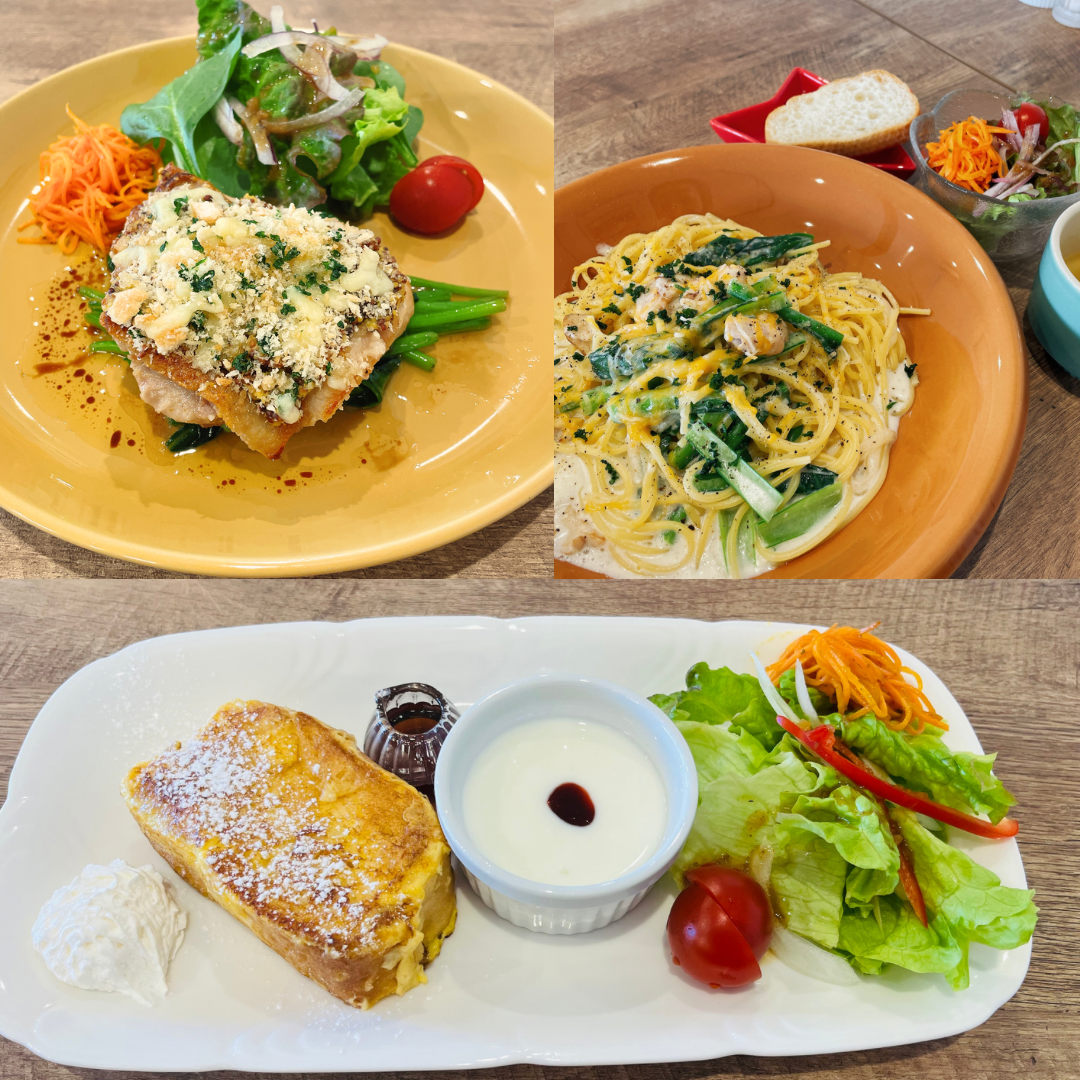 Our restaurant is open for breakfast and lunch! Please enjoy a relaxing meal♪