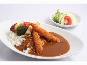 エビフライカレー