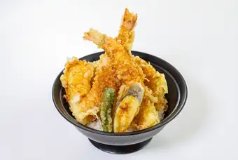 万葉海老天丼