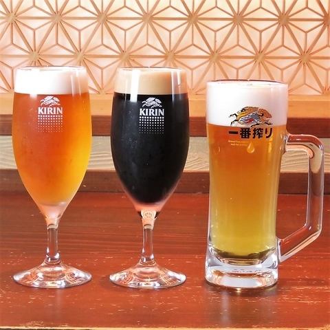単品飲み放題もございます！生ビールもOK◎＋500円で地酒15種含む飲み放題に♪