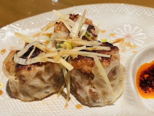 Grilled Shumai with ginger